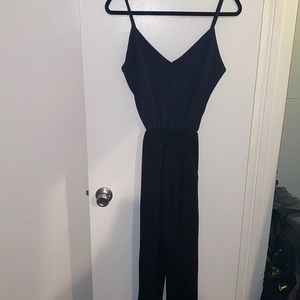 Navy Blue/ Black Jumpsuit